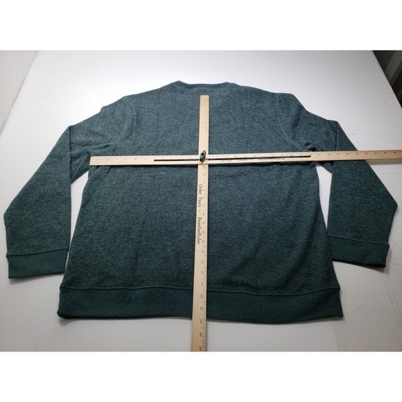 Members Mark Men's Crewneck Pullover Shirt Emerald Coast Green Size XXL NWT - Picture 8 of 10